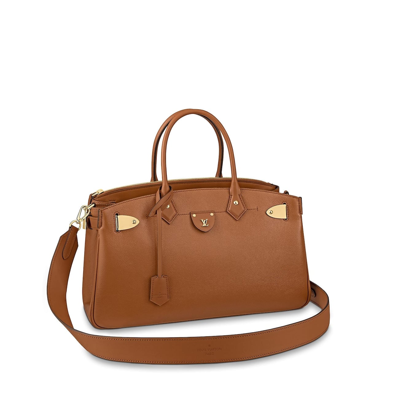 Louis Vuitton Tan All Set Top Handle Bag