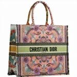 Dior In Lights Embroidered Pink Tote - Cruise 2021