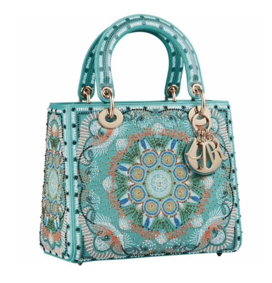 Lady Dior In Lights Emboridered Bag - Cruise 2021