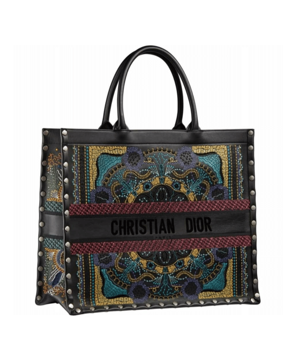 Dior In Lights Embroidered Book Tote - Cruise 2021
