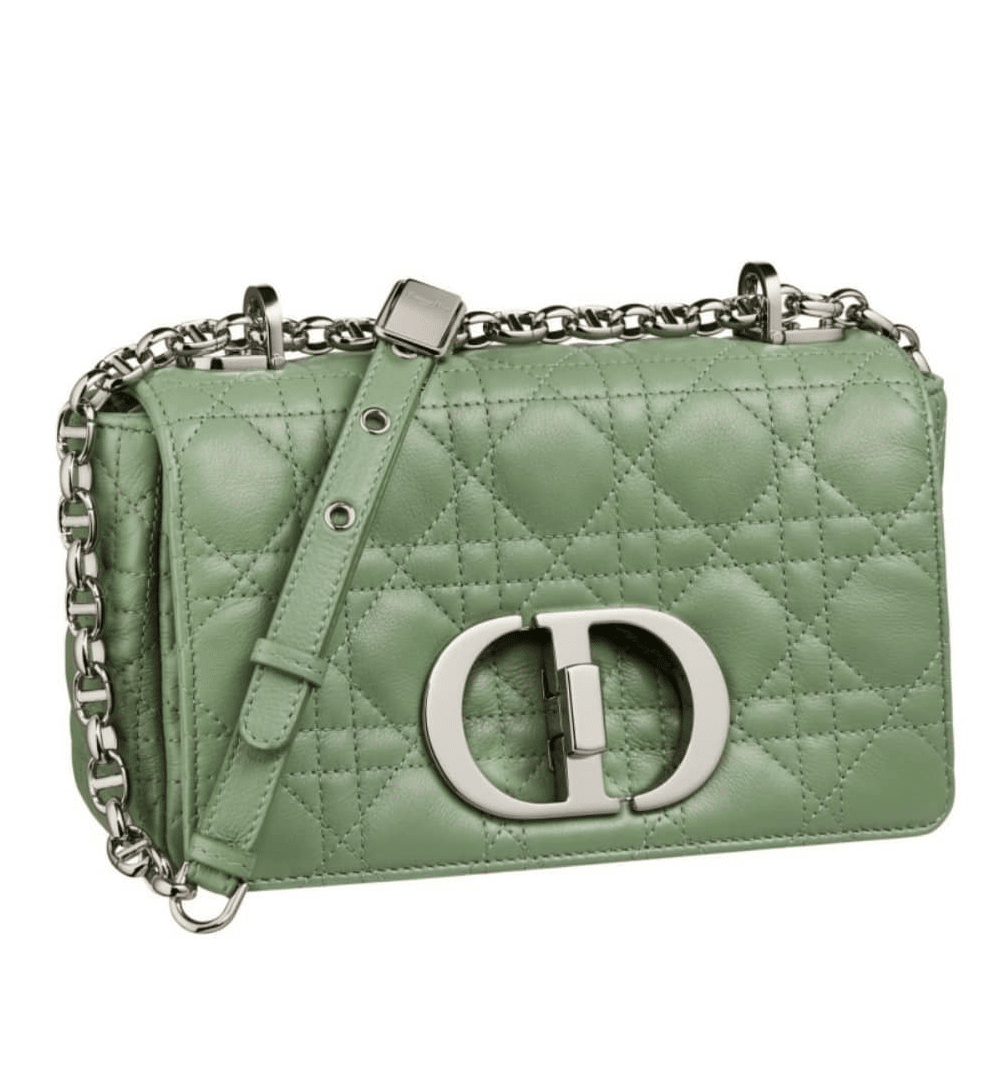 Dior Mini Caro Leather Green - Cruise 2021