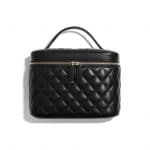 Chanel Black Lambskin Classic Vanity Pouch