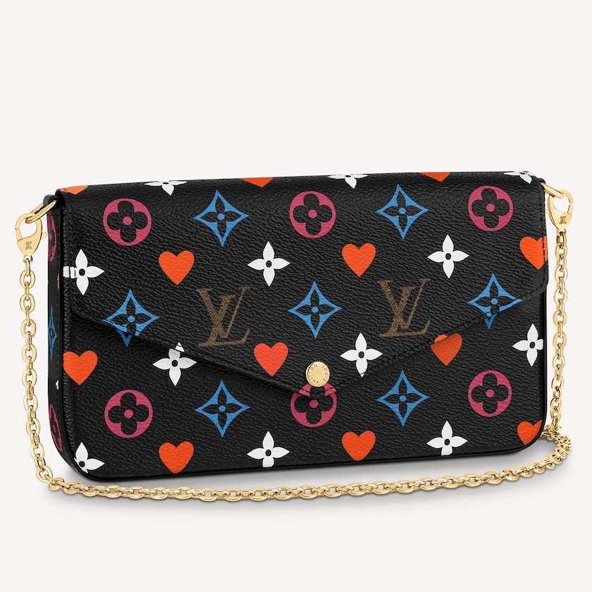 Louis Vuitton Felicie Pochette Limited Edition Game On Multicolor Monogra