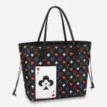 Louis Vuitton Black Game On Monogram Neverfull MM Bag
