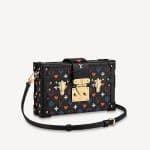 Louis Vuitton Black Game On Monogram Petite Malle Bag