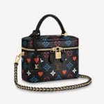 Louis Vuitton Black Game On Monogram Vanity PM Bag