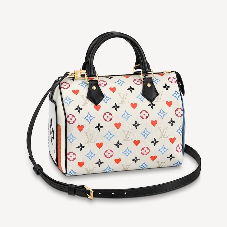 FIVE OUTFITS with LOUIS VUITTON GAME ON COLLECTION VANITY PM BAG- cruise  2021 