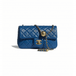 Chanel Blue Pearl Crush Small Flap Bag