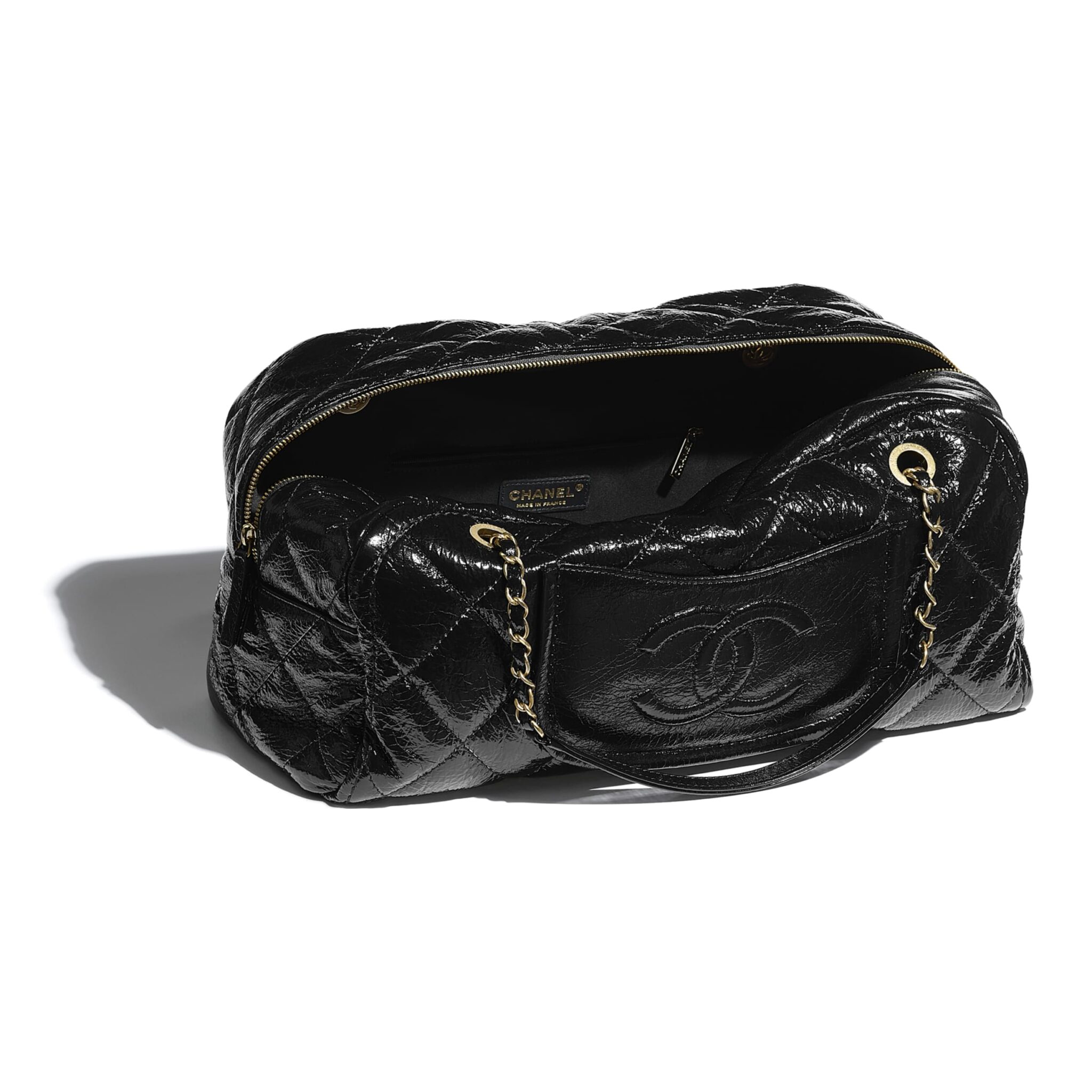 Chanel Shiny Calfskin Handbags and Small Leather Goods - Spotted Fashion