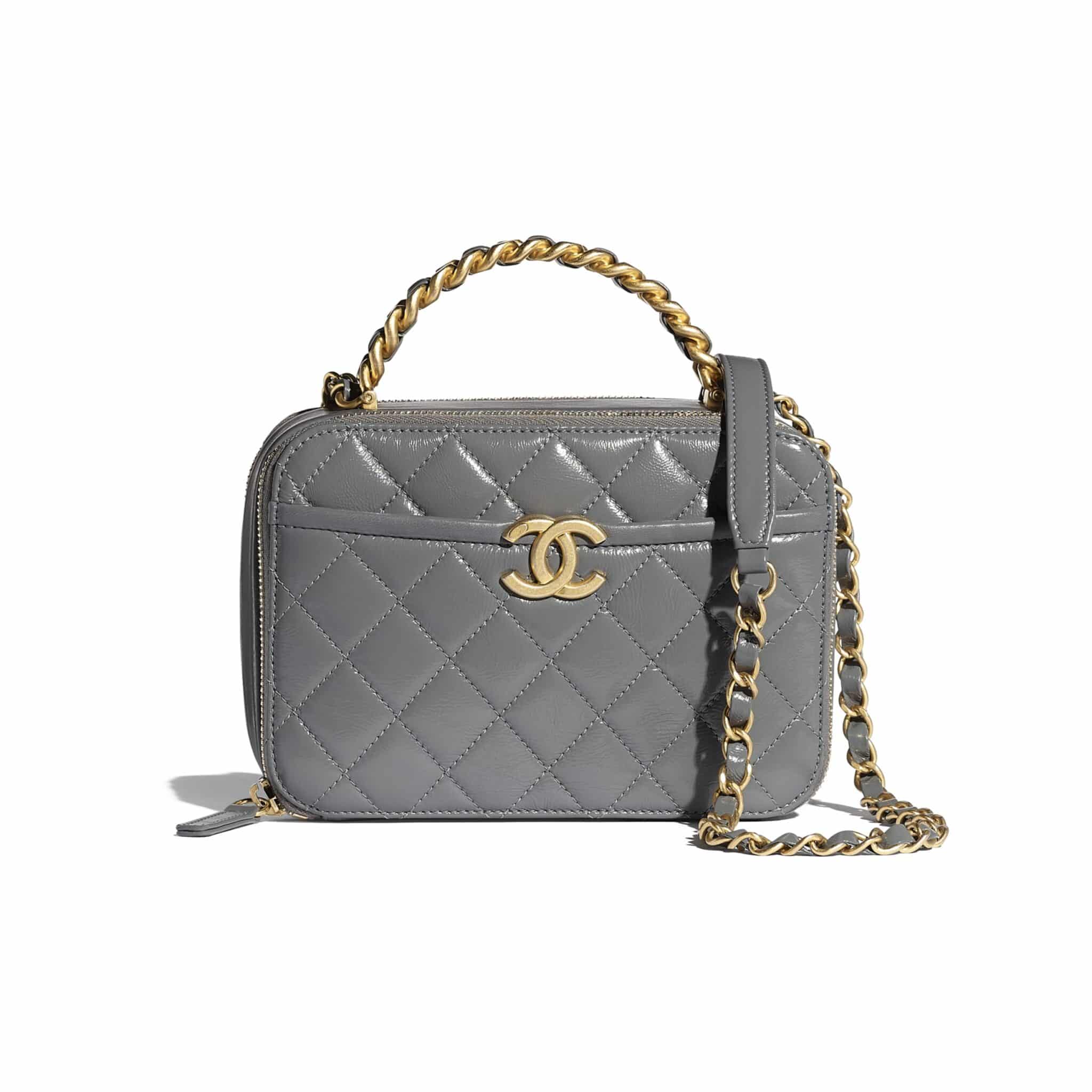 Chanel Shiny Calfskin Handbags and Small Leather Goods - Spotted