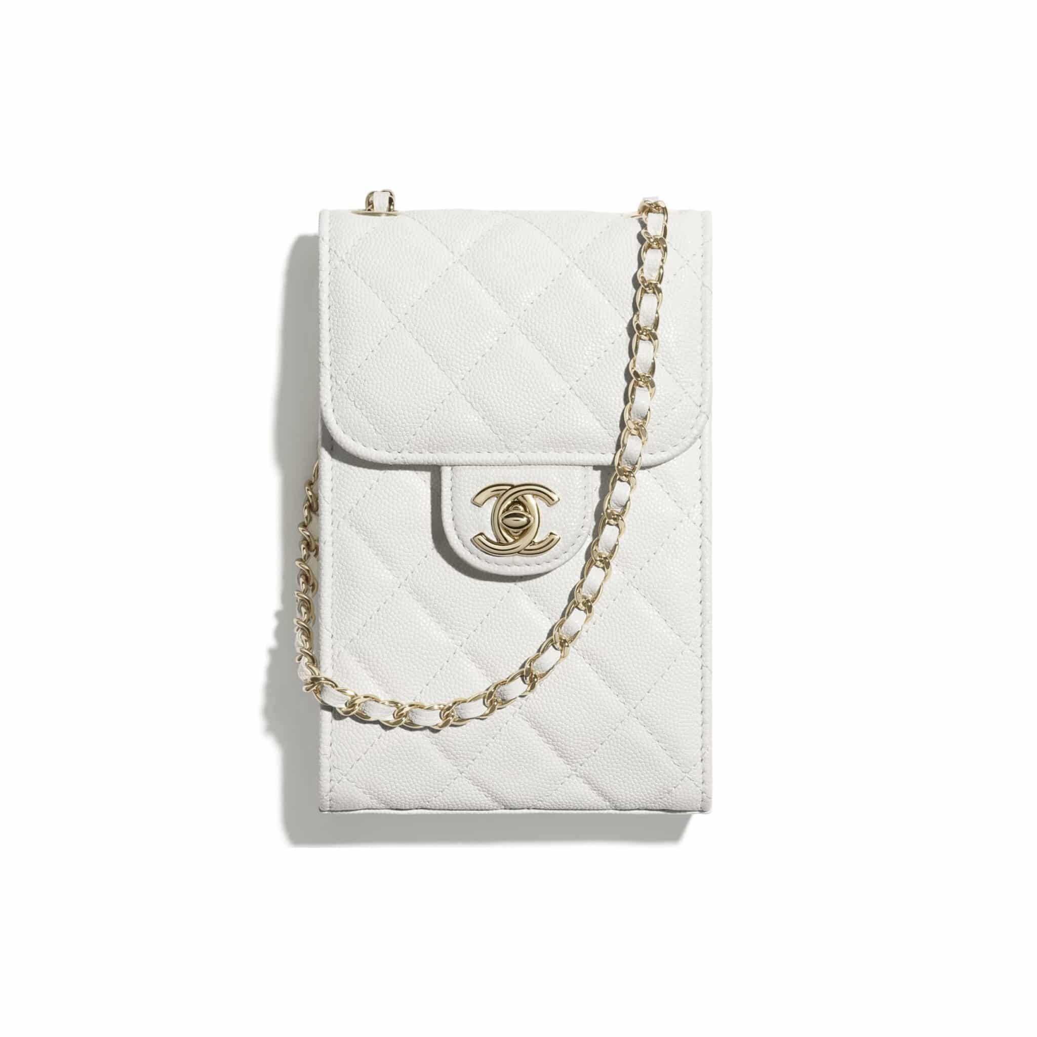 Chanel Shiny Calfskin Handbags and Small Leather Goods - Spotted Fashion