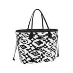 Louis Vuitton x Urs Fischer Black/White Neverfull Bag