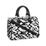 Louis Vuitton x Urs Fischer Black/White Speedy Bandoulière Bag