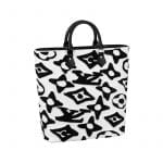 Louis Vuitton x Urs Fischer Black/White Cabas Bag