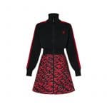 Louis Vuitton x Urs Fischer Red/Black Dress