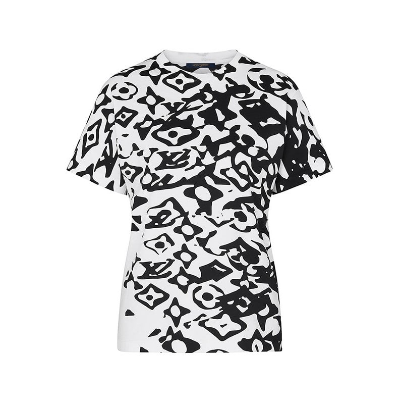 Louis Vuitton, Tops, Louis Vuitton X Urs Fischer Monogram Tshirt Small