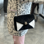 Chanel Shearling Black and White Bag - Prefall 2021