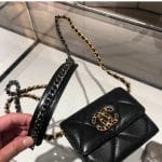 Chanel Pending CC Card Holder on Chain