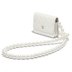 Chanel Maxi Pearls Mini Wallet on Chain 1