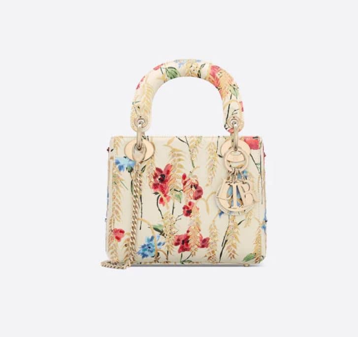 Lady Dior Hibiscus Mini Bag - Spring 2021