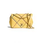 Chanel 00T Runway Mini Flap Multi Coloured Snakeskin Bag Clutch Cross –  Mightychic