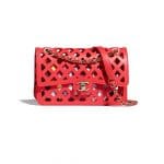 Chanel See Through Red Flap Bag - Spring 2021
