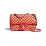 Chanel Raffia Flap Bag - Pink - Spring 2021