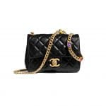 Chanel Black Resin Chain Mini Bag