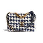 Chanel 19 Houndstooth Navy - Spring 2021