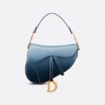 Dior Indigo Blue Ombre Saddle - Spring 2021