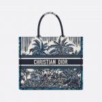 Dior Blue Palms Book Tote - Spring 2021