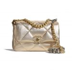 Chanel 19 Gold Flap Bag - Spring 2021