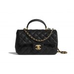 Chanel Black Small Top Handle Bag - Spring 2021