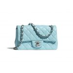 Chanel Light Blue Mini Flap Bag - Spring 2021