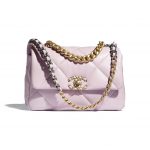 Chanel Light Pink 19 Bag - Spring 2021