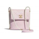 Chanel Pink Pearl Messenger Bag - Spring 2021