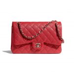 Chanel Red Jumbo Flap Bag - Spring 2021
