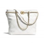 Chanel White Shopping Tote - Spring 2021