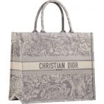 Dior Toile de Jouy Grey Print Bag -Prefall 2021