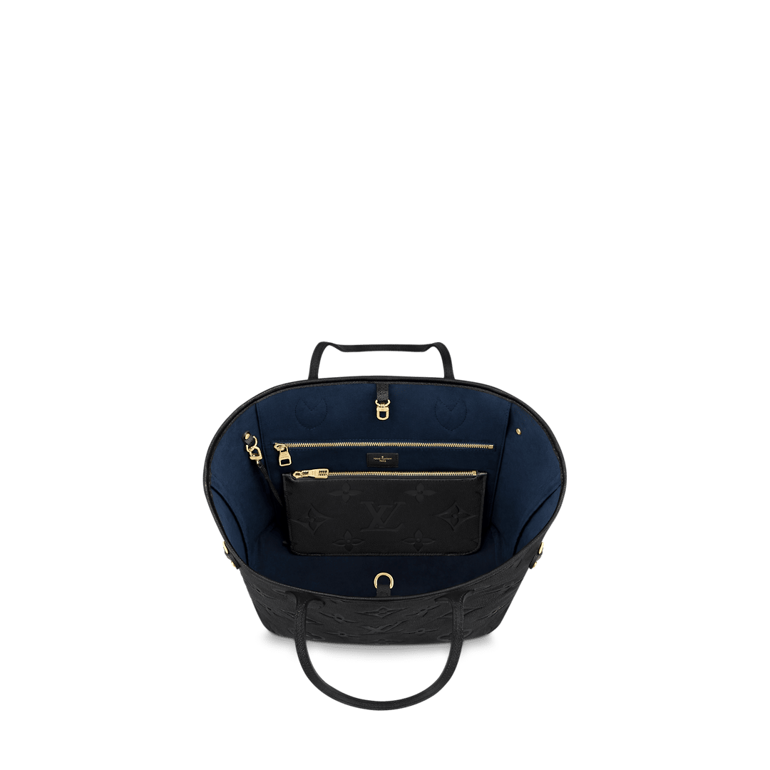 Neverfull MM Monogram Empreinte Leather - Handbags