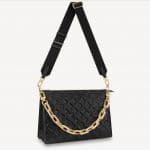 Louis Vuitton Coussin PM Monogram Embossed Puffy Lambskin Black in Puffy  Lambskin Leather with Gold-tone - US