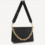 Louis Vuitton - Coussin MM Puffy Lambskin Bag Noir