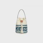 Celine Full Sun Bucket Model Teen Bag Blue Tan