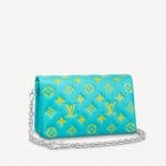 Louis Vuitton Neon Green Pochette Coussin Bag - Prefall 2021