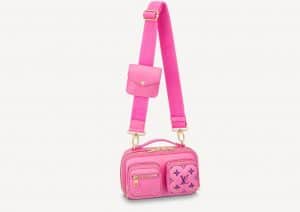 Louis Vuitton Utility Pink Crossbody Bag - Prefall 2021