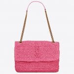 Niki Medium in Raffia Bright Pink