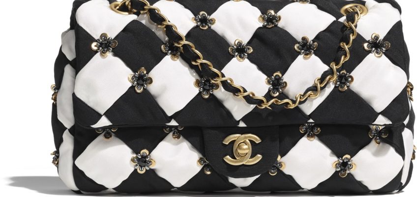 Chanel Pre-fall 2021 Metiers d'Art Bag Collection featuring Checkerboard