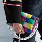 LV Chunky Chain Multicolor Checkered Bag