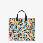 Fendi Multicolor FF Vertigo Shopper Bag