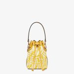 Fendi Yellow FF Vertigo Mon Tresor Bag